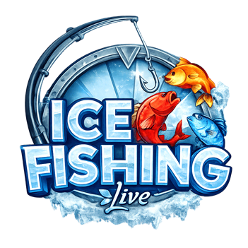 Ice Fishing ziemas zvejošanas tematika spēļu automāts ar bonusa funkcijām